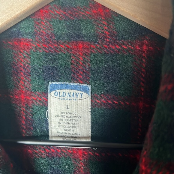 VTG Old navy wool Flannel - Picture 5 of 6